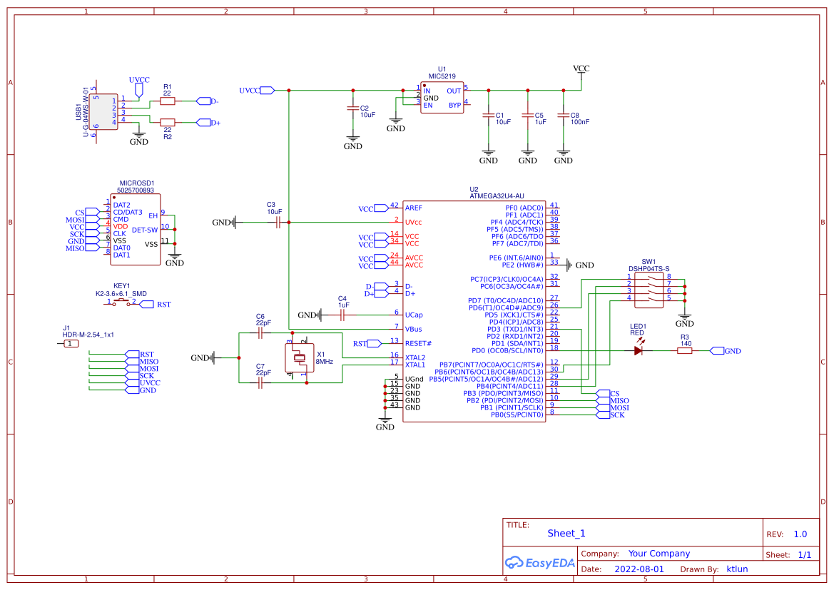 Test1 - EasyEDA open source hardware lab
