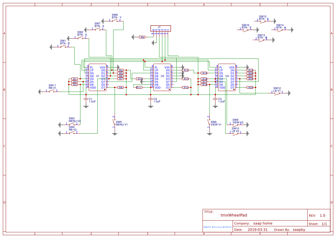 tmxWheelPad - EasyEDA open source hardware lab
