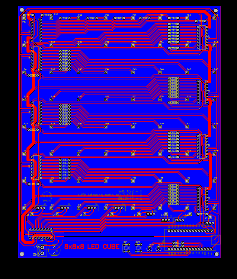 LED Cube copy - EasyEDA open source hardware lab