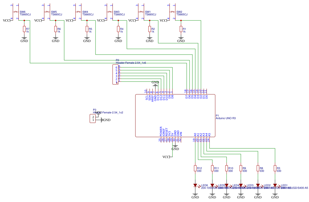 Arduino UNO outputs Shield Layout - OSHWLab