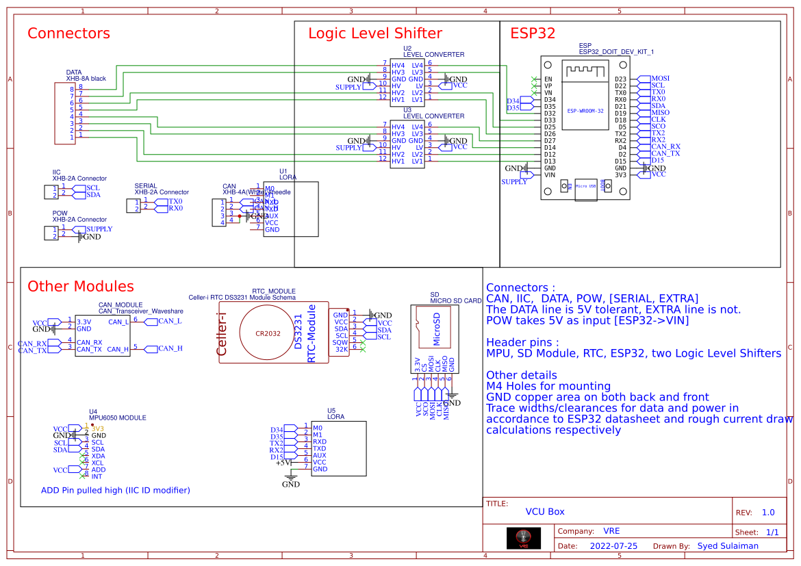 Vcu Rack Step File VCU_PCB - Platform for creating and sharing projects - OSHWLab