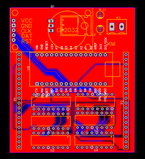 Nixie clock - EasyEDA open source hardware lab