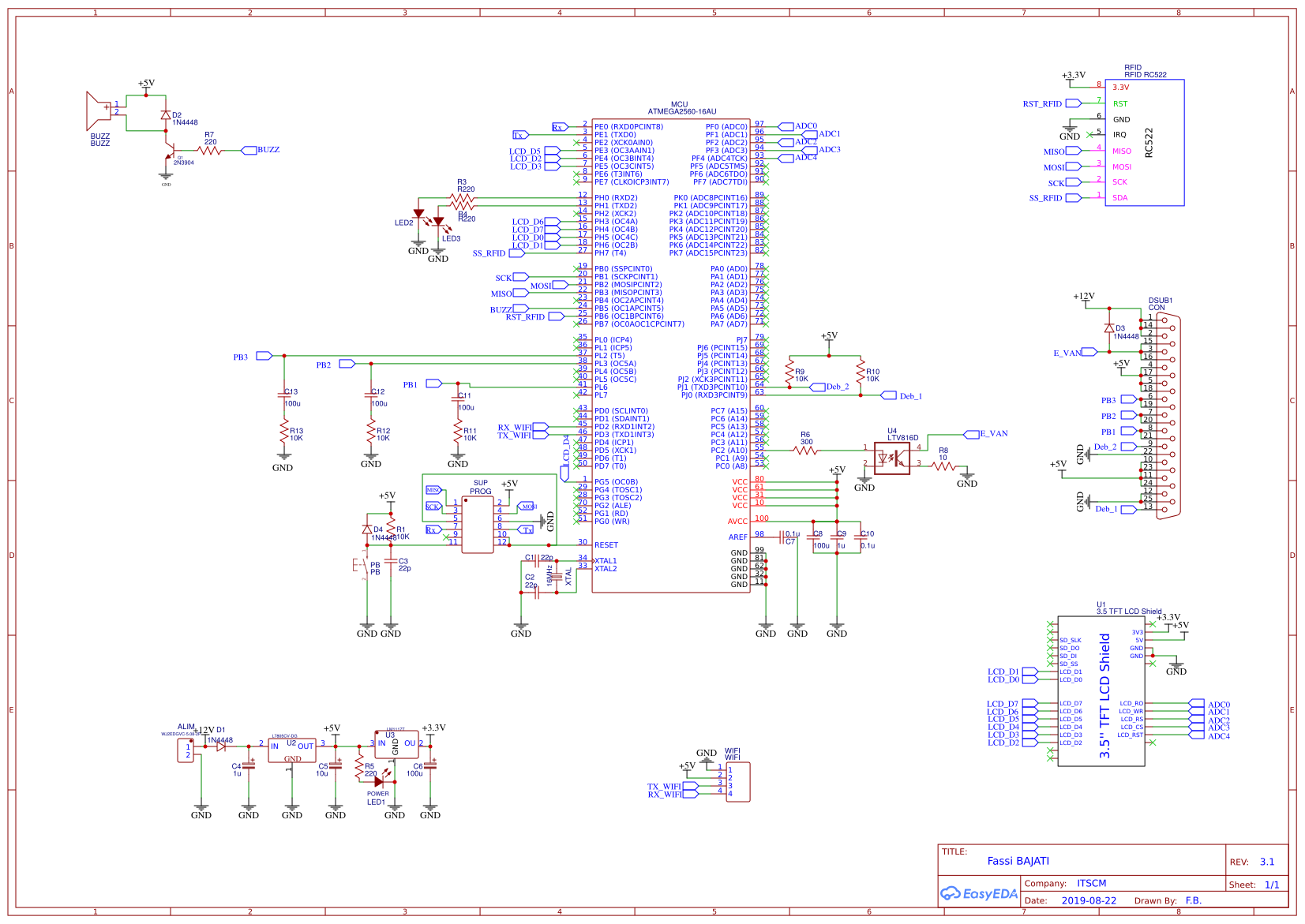 Crystal oscillator using EasyEDA quick starting crystal spice model