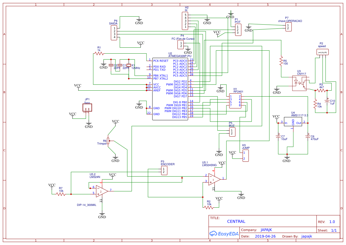 central - EasyEDA open source hardware lab