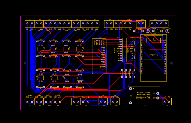 Placa IoT Osmosis/Electrolisis - EasyEDA open source hardware lab