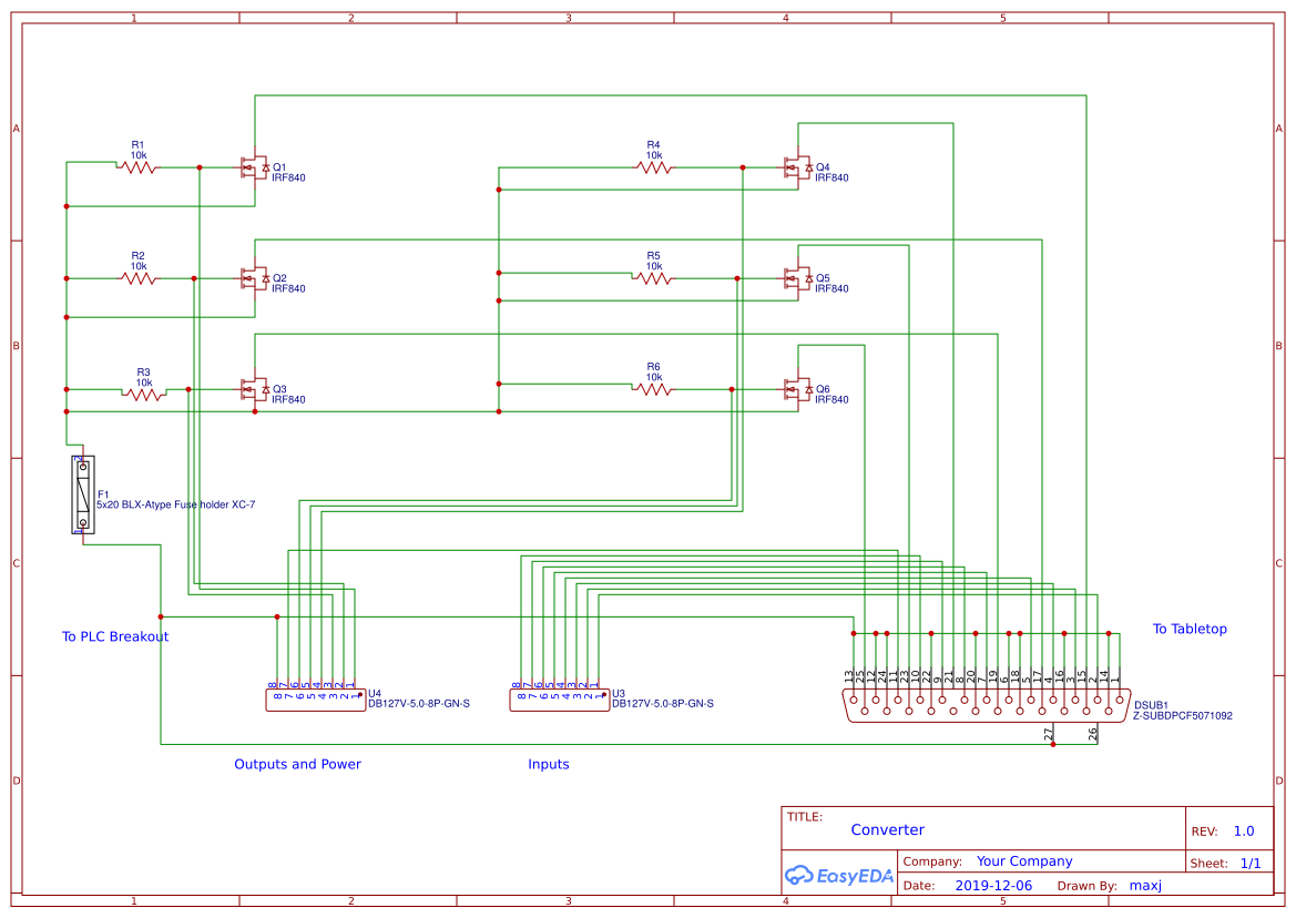 source to sink converter ver 4 OSHWLab