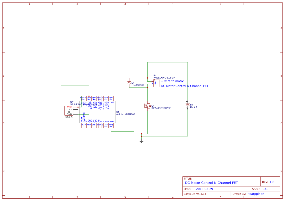 PrDev DC Motor Control - OSHWLab