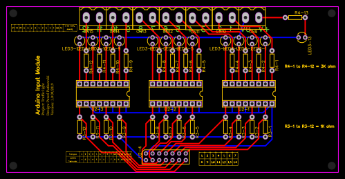 Arduino Mega Input Module - EasyEDA open source hardware lab