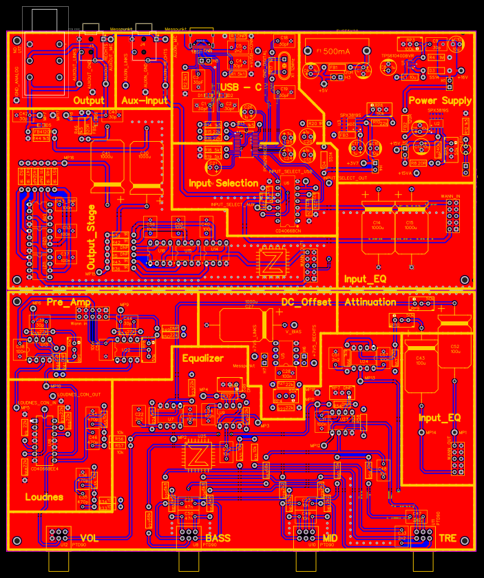 Headphone amp EasyEDA open source hardware lab