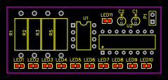 chaser led - EasyEDA open source hardware lab