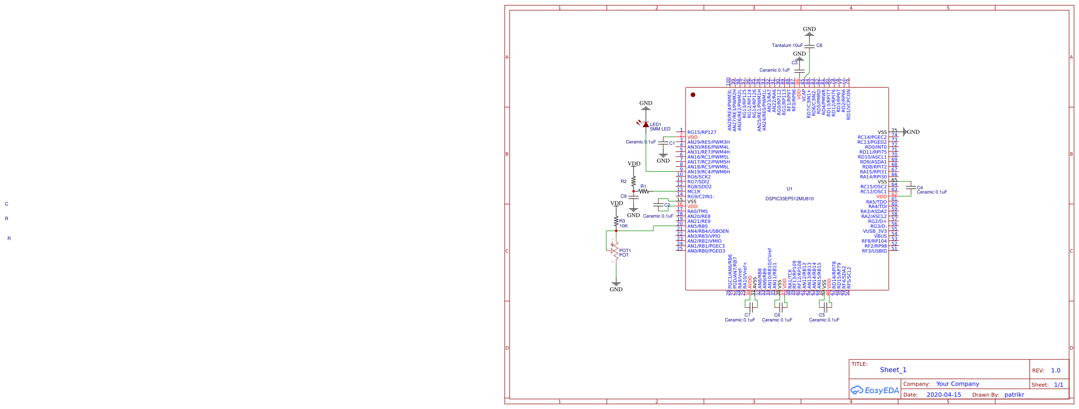 Am Proiect - EasyEDA open source hardware lab