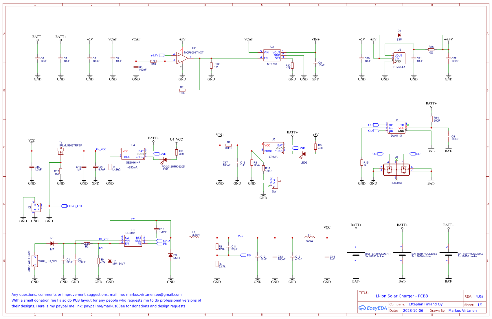 Li-Ion_Solar_Charger_PCB3_v4.0 - EasyEDA open source hardware lab