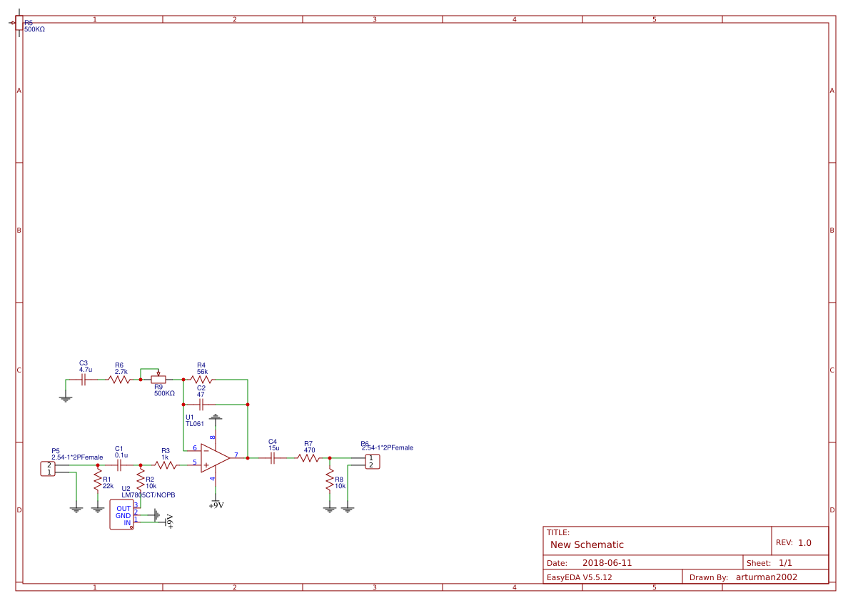 ElectroSmash MXR MicroAmp EasyEDA open source hardware lab