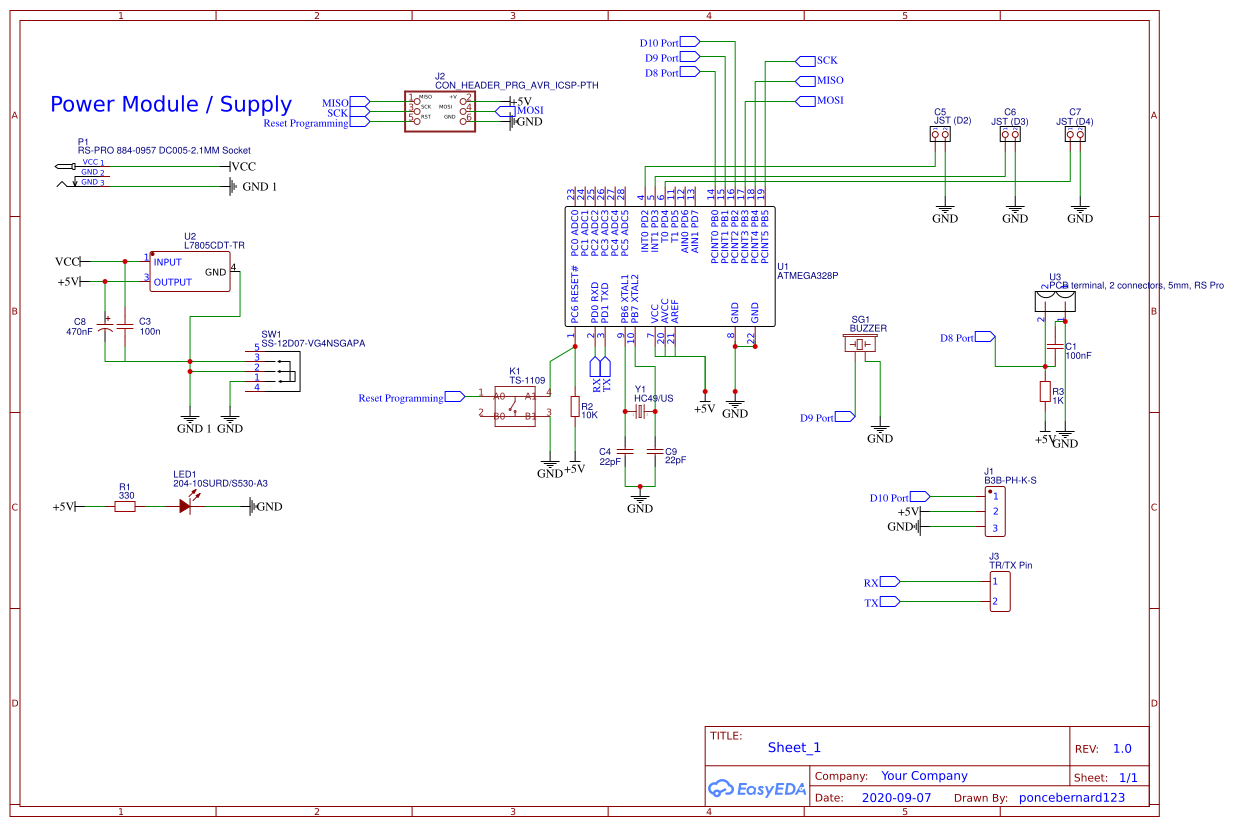 Custom_Arduino - EasyEDA open source hardware lab