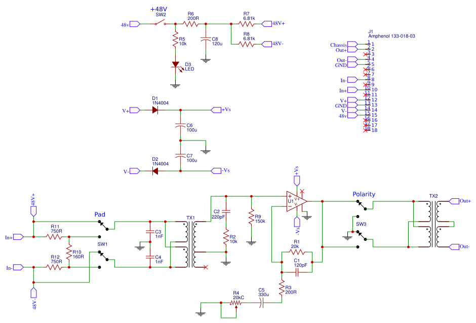 Output Transformer Api 312 Color Code 312 Style Pre - OSHWLab