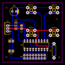 Emissor RF - EasyEDA open source hardware lab