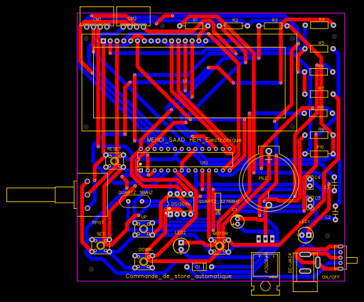 Commande de Store Automatique - EasyEDA open source hardware lab