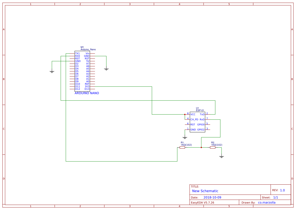 arduino nano grbl wifi shield EasyEDA