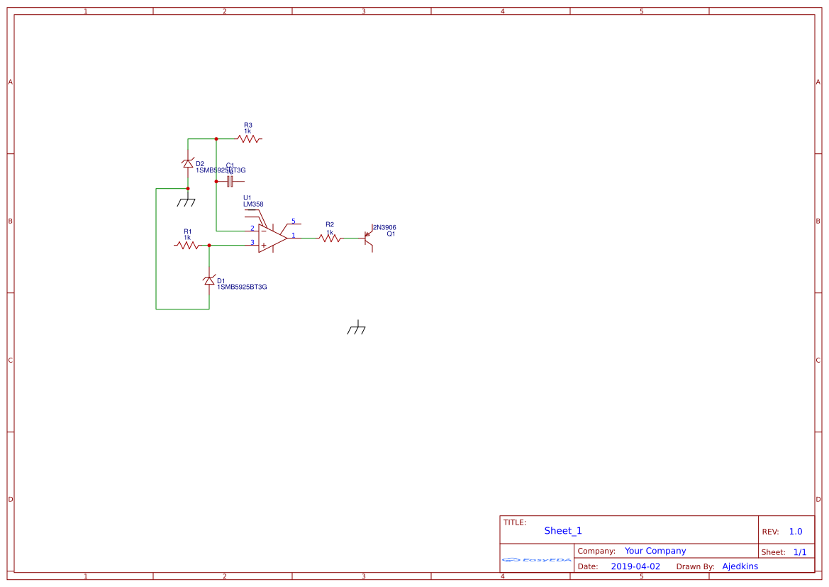 High Voltage Protector - EasyEDA open source hardware lab