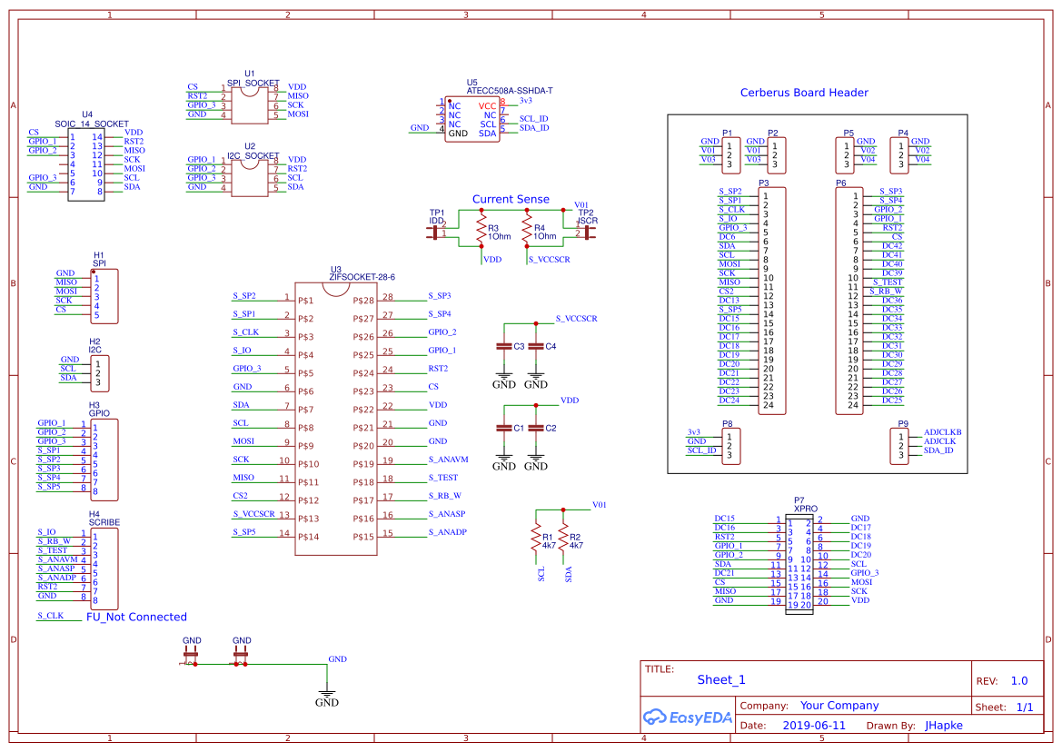 Vega Daughter Card - EasyEDA open source hardware lab