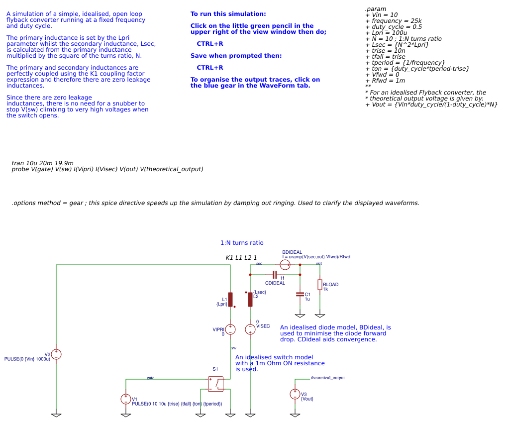 Simple Open Loop Flyback Converter - OSHWLab