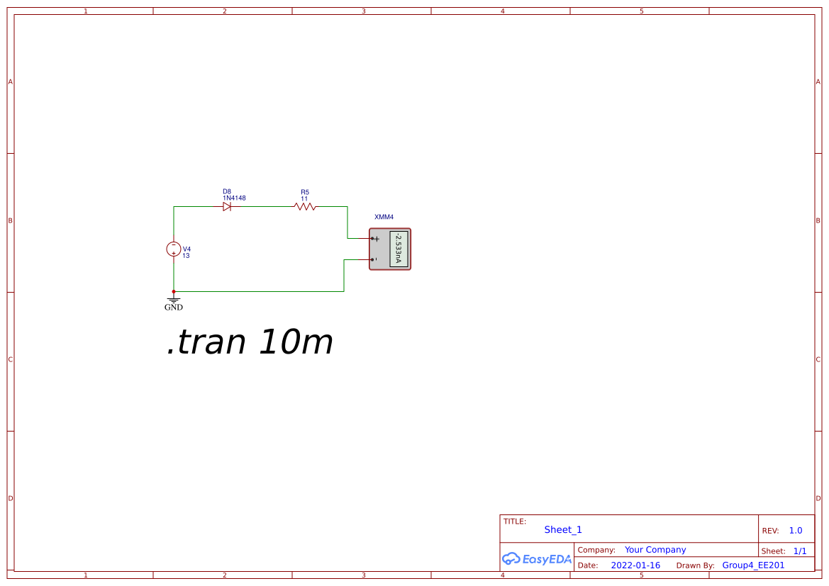 Experiment1-1 - EasyEDA open source hardware lab