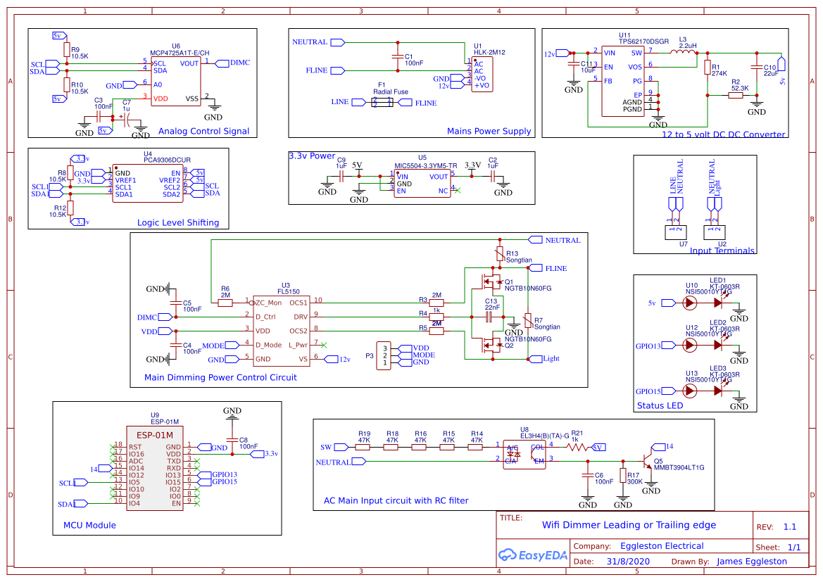 Original 2MOD FL5150wifi - EasyEDA open source hardware lab