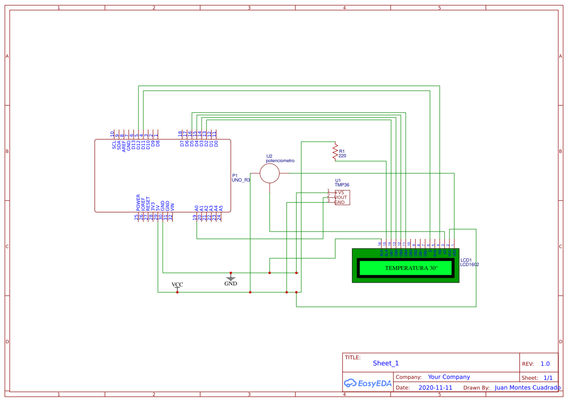 sensor de temperatura - EasyEDA open source hardware lab
