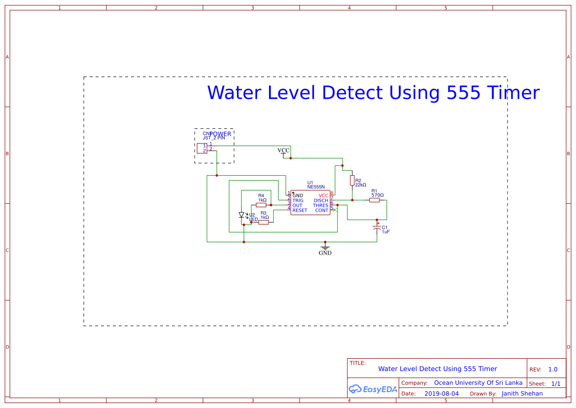Water Level Detecter - OSHWLab