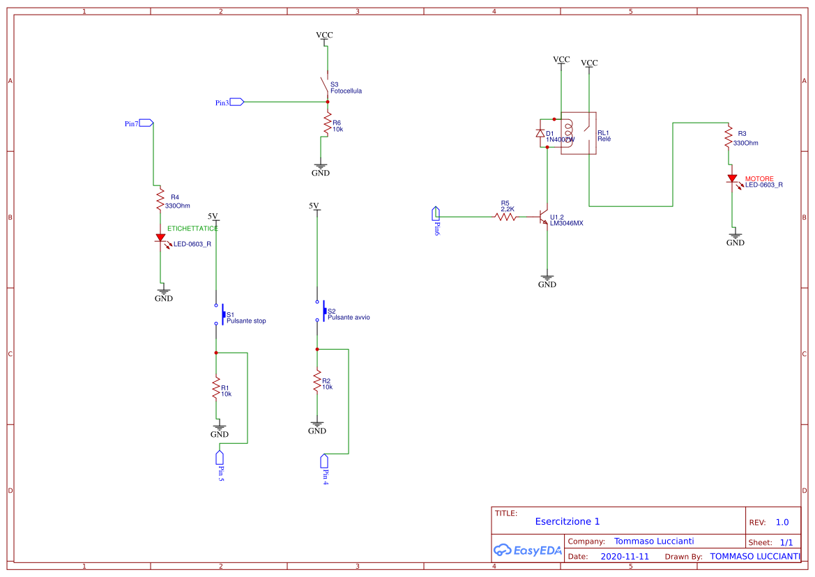 Esercitazione numero 1 - EasyEDA open source hardware lab