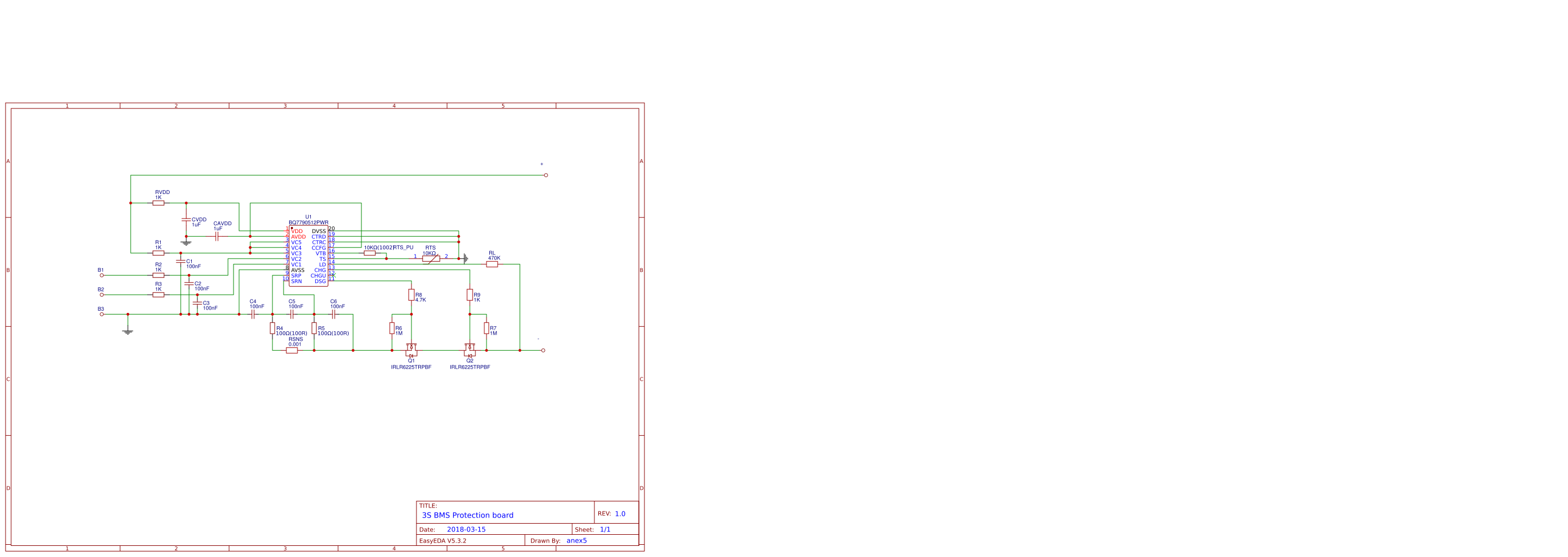 BMS Module - EasyEDA