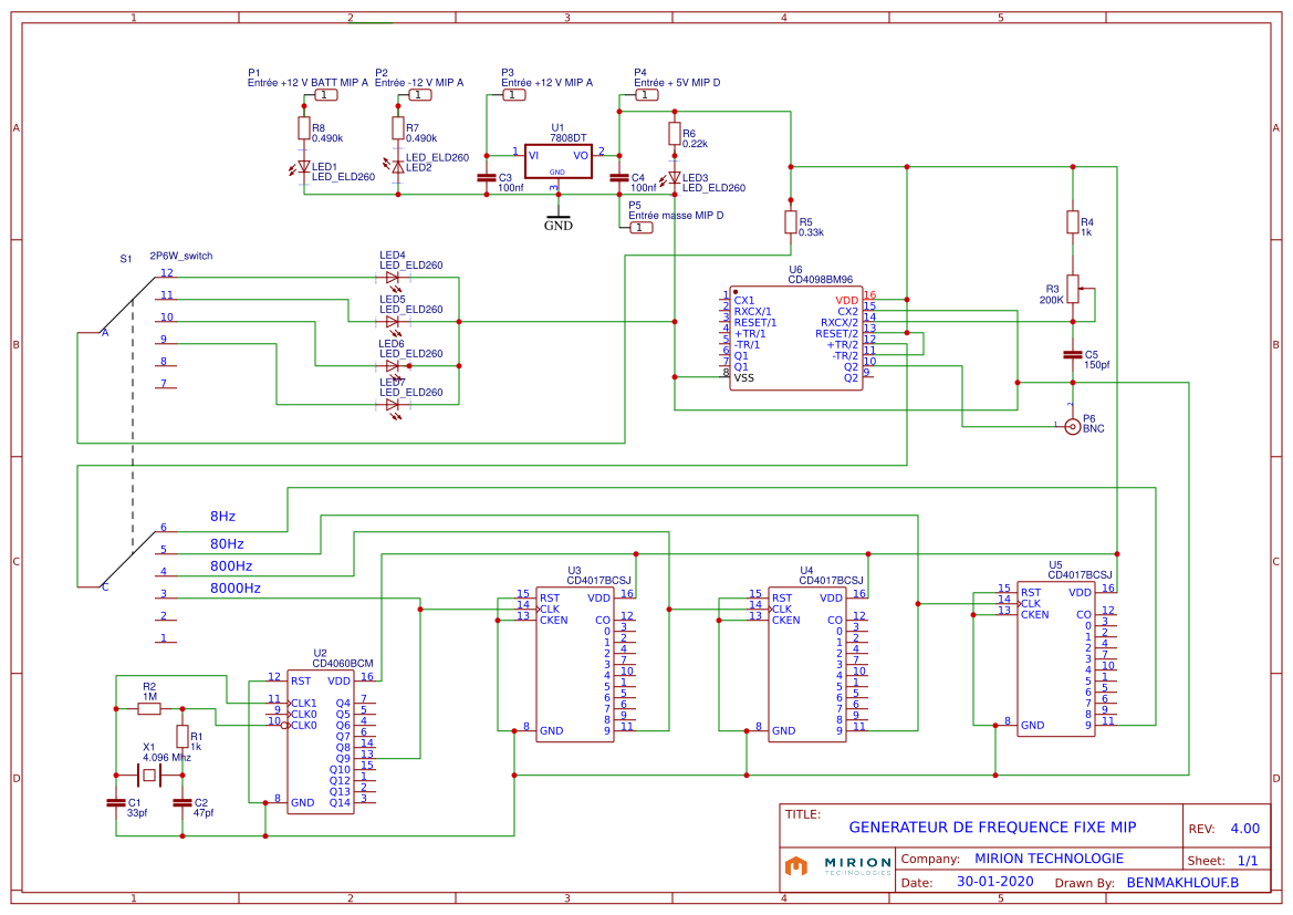GENERATEUR DE FREQUENCE VERSION 3 - EasyEDA open source hardware lab