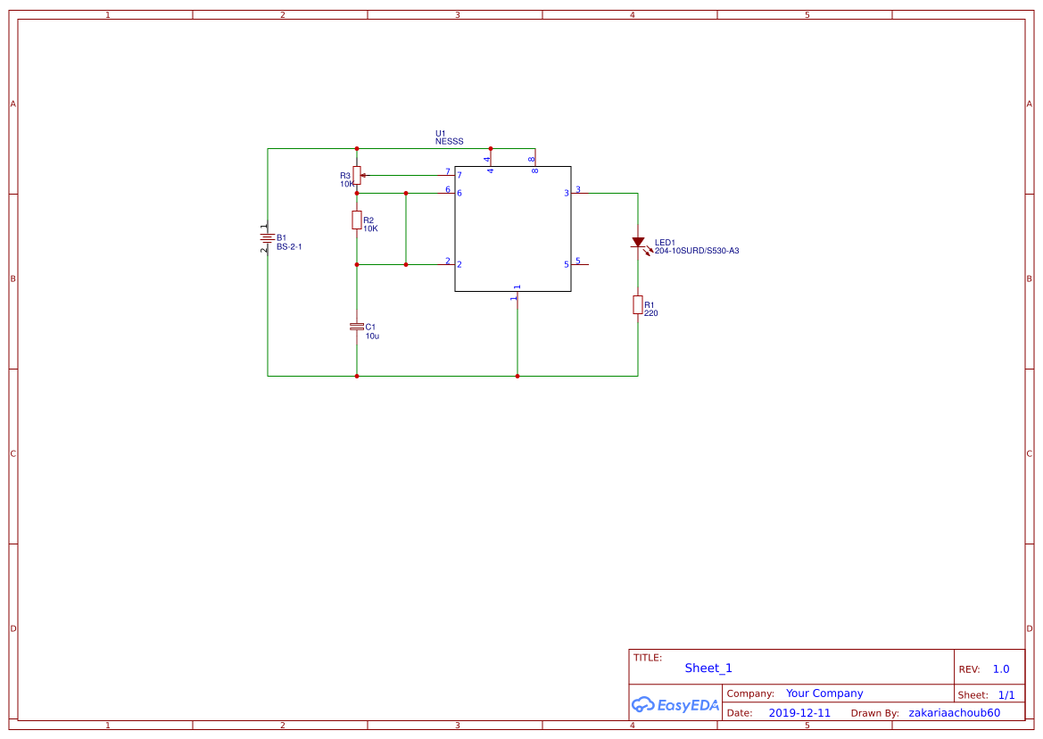 1 Relay Module High/Low Level Trigger EasyEDA
