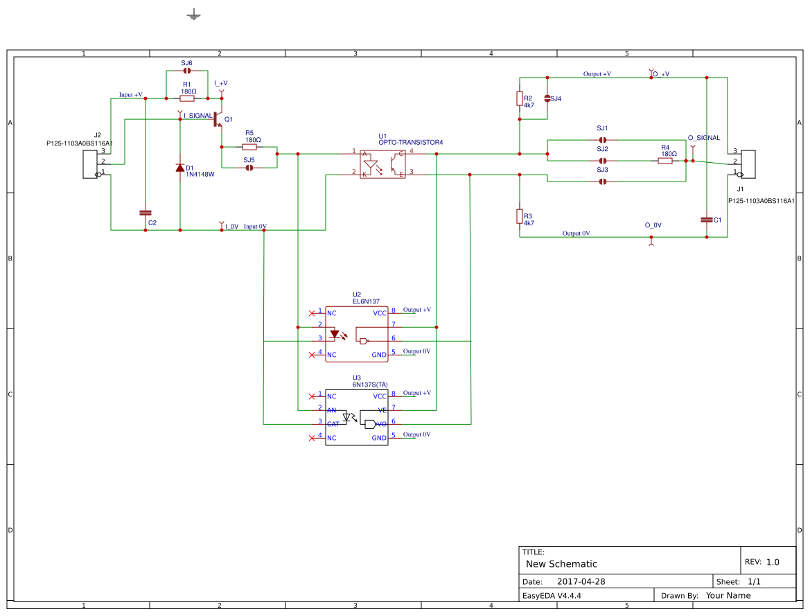 General Purpose OptoIsolator OSHWLab