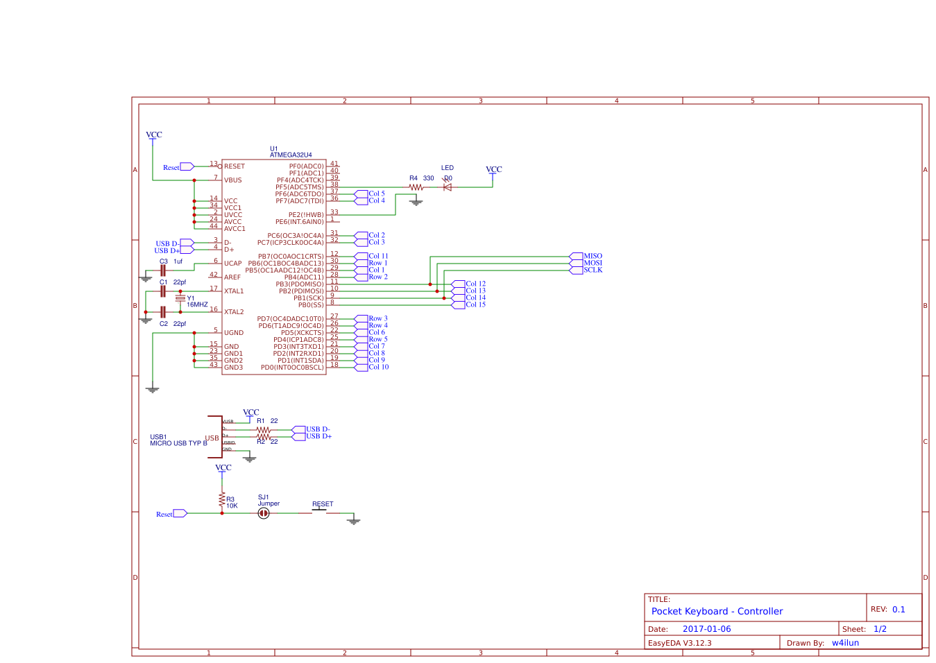 5448 Programmable Key Module Template.pdf Pocket Key copy copy - Platform for creating and sharing projects - OSHWLab