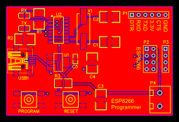 ESP8266 Programmer - OSHWLab