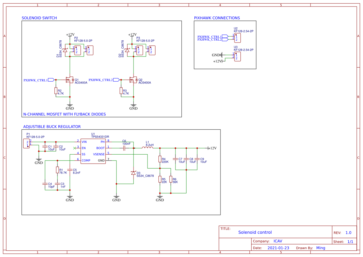 solenoidtrigger OSHWLab