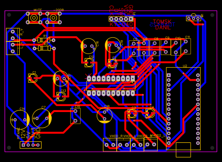 Tda8425 and arduino - OSHWLab