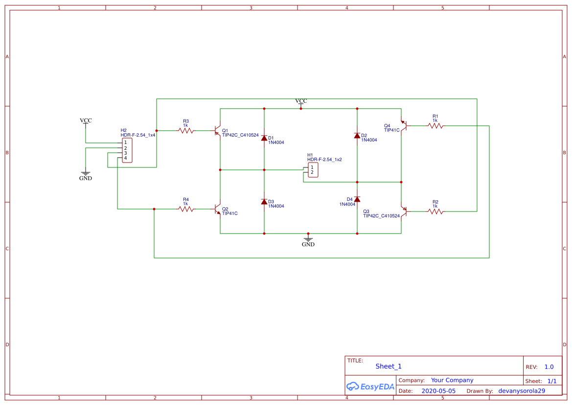 Examen Parcial 2 - EasyEDA open source hardware lab