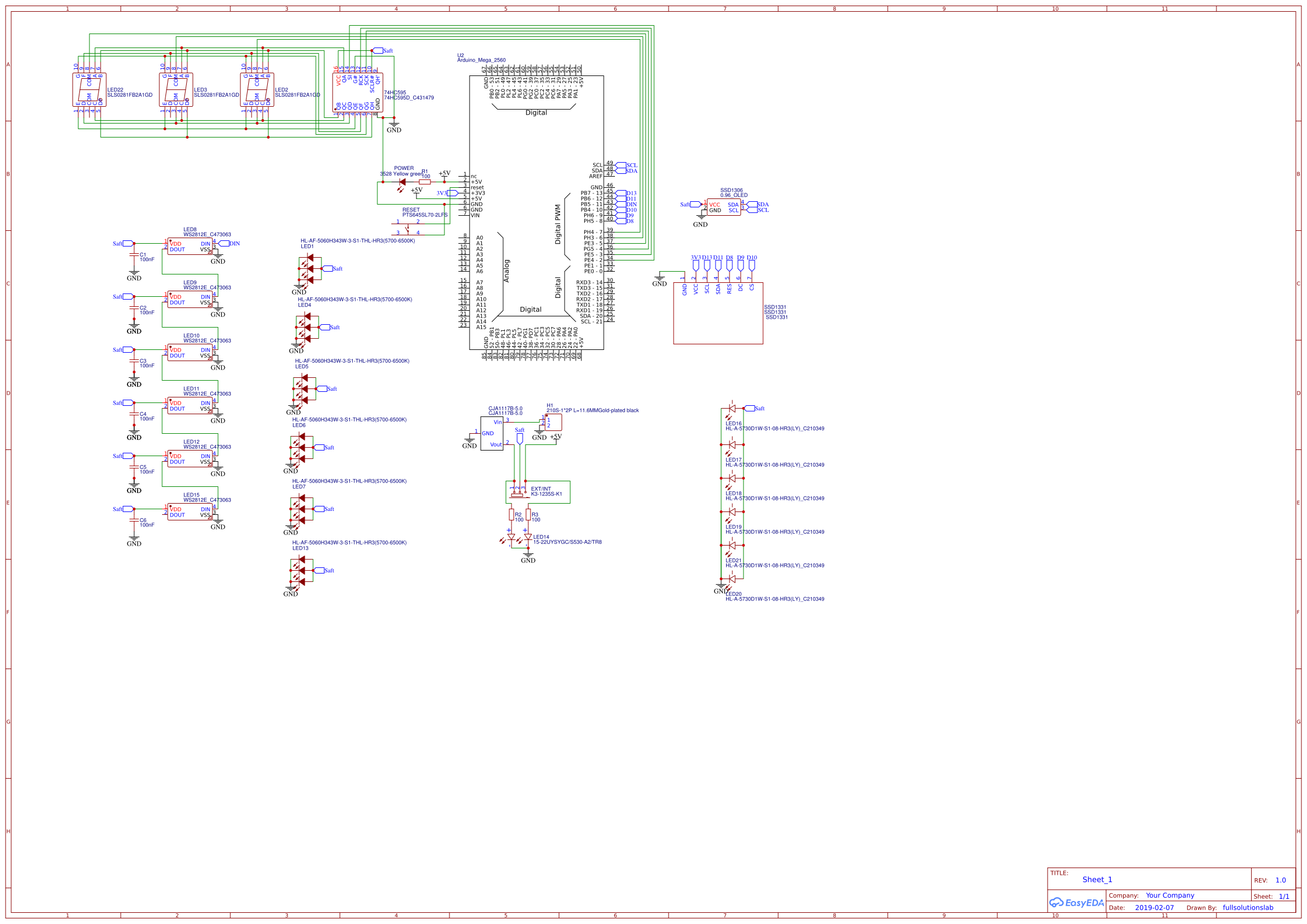 Arduino Mega Shield Platform For Creating And Sharing Projects OSHWLab