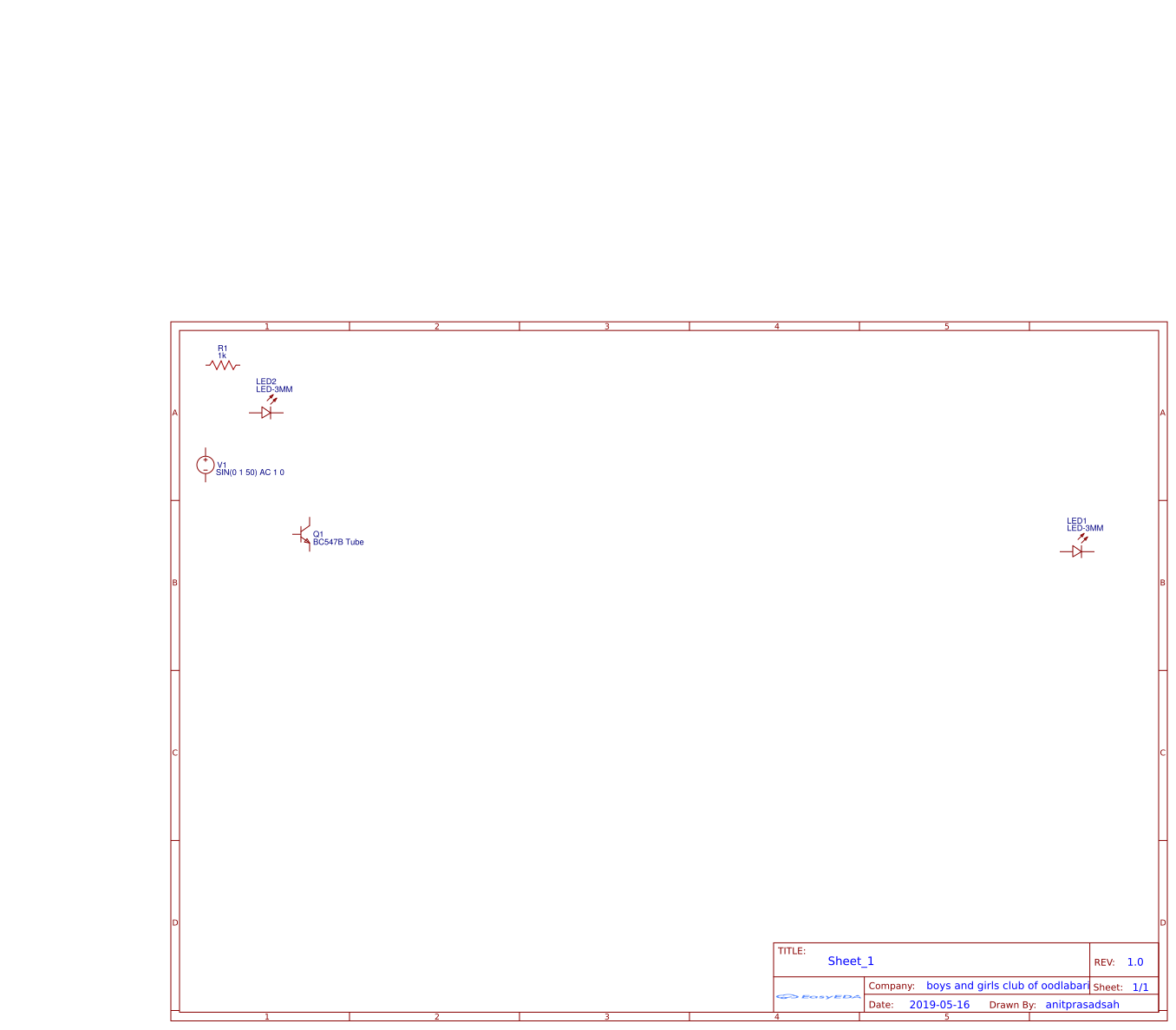 emergency light - Platform for creating and sharing projects - OSHWLab