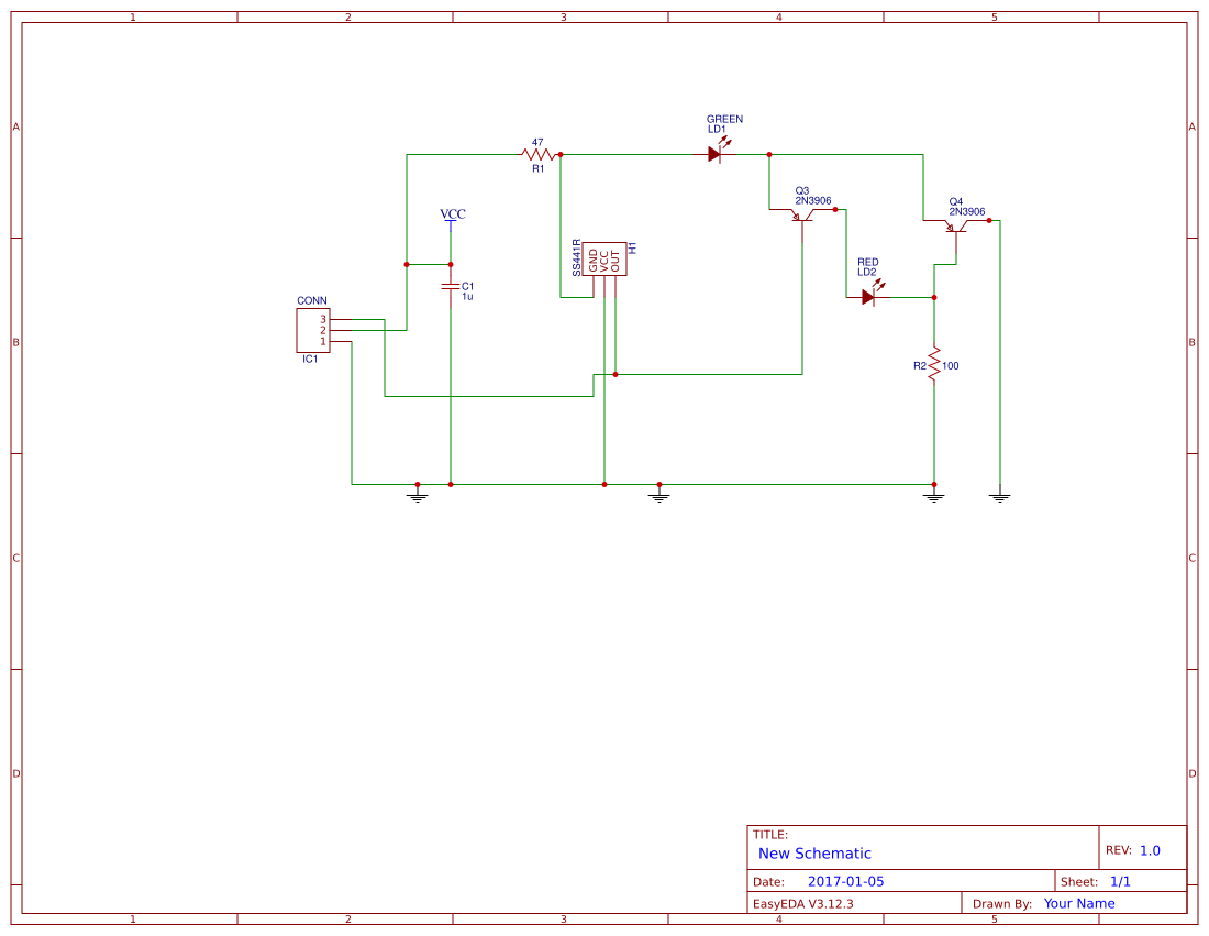 Limit Switch EasyEDA open source hardware lab
