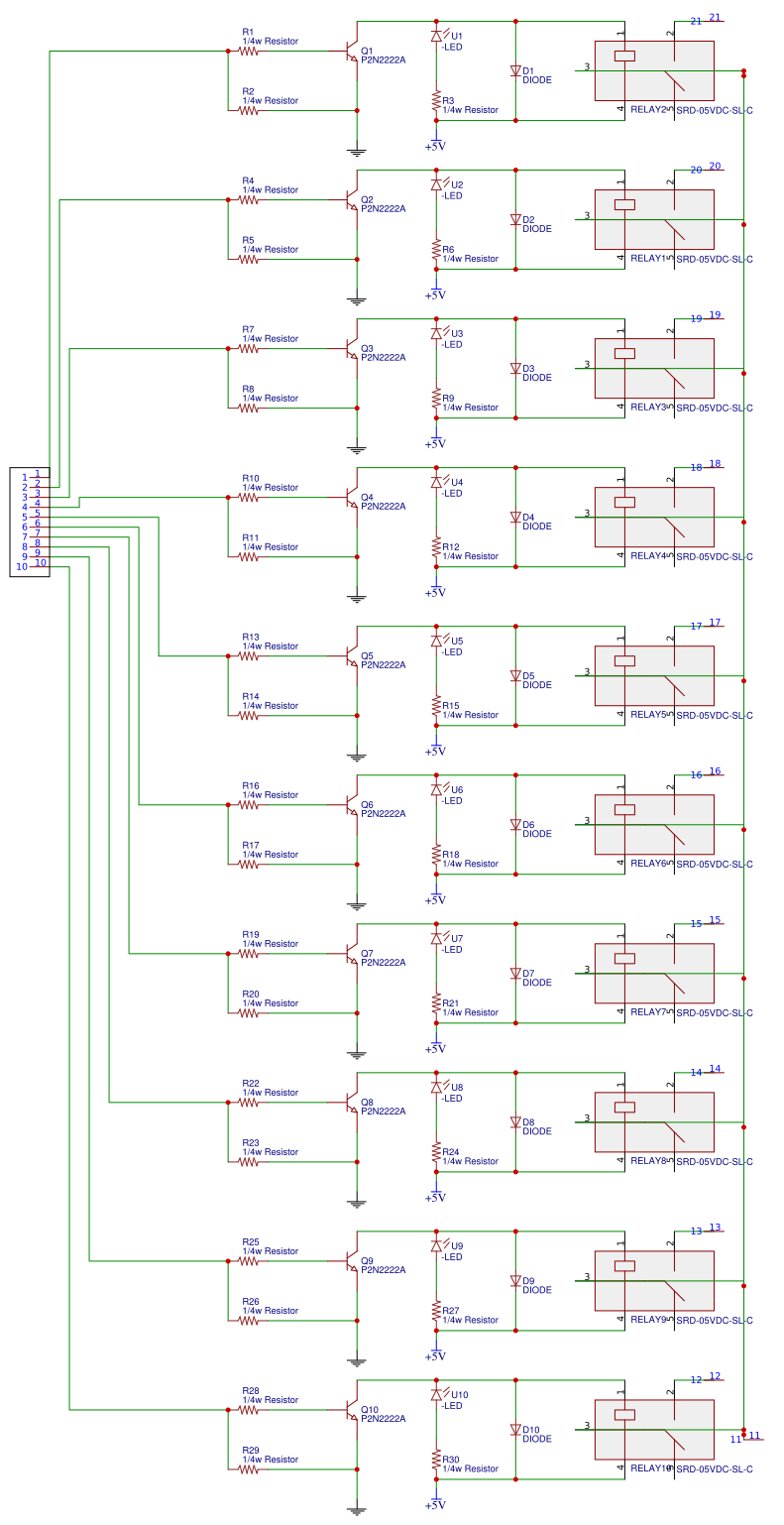Relay Pattern Design relay - Platform for creating and sharing projects - OSHWLab