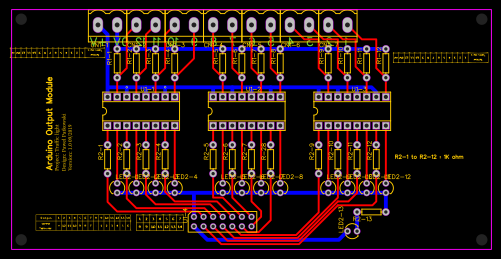 Arduino Mega Output Module - EasyEDA open source hardware lab