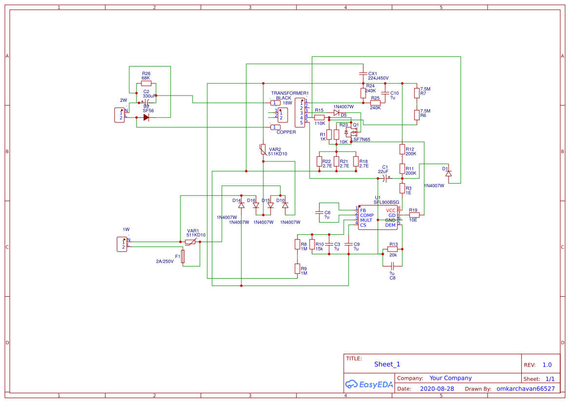PCB no. 7 - EasyEDA open source hardware lab
