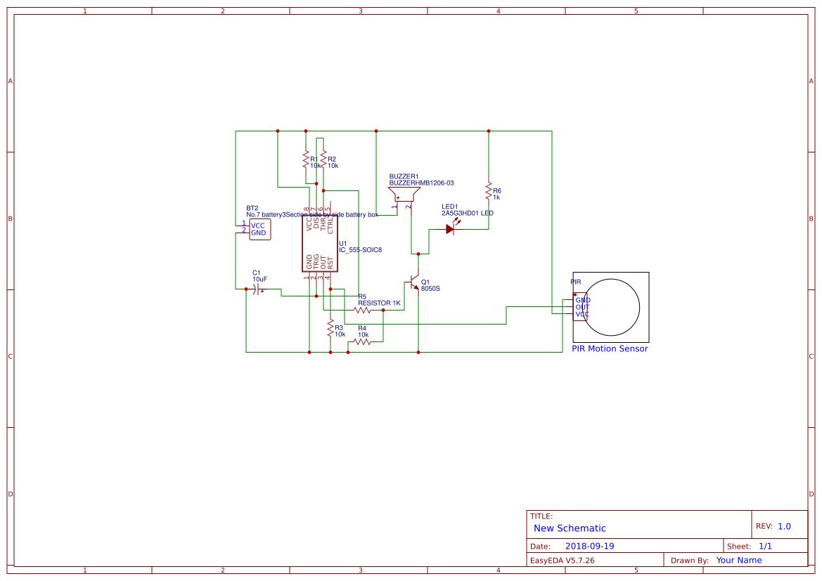 pir sensor - EasyEDA open source hardware lab
