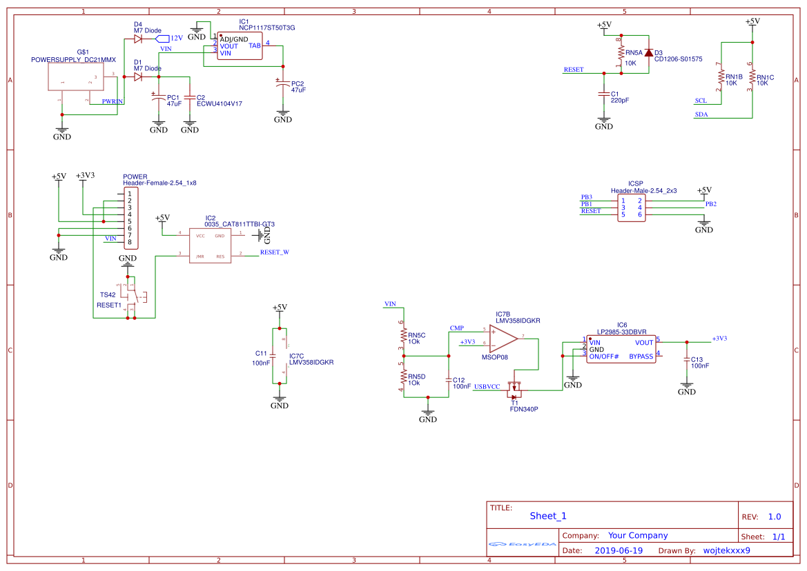 Schaltplan Rj45
