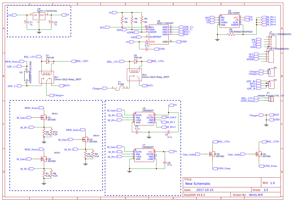 Discharge bench - EasyEDA open source hardware lab