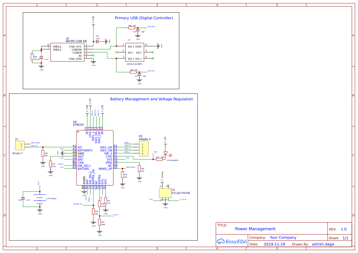 2 in 1 Project - EasyEDA open source hardware lab