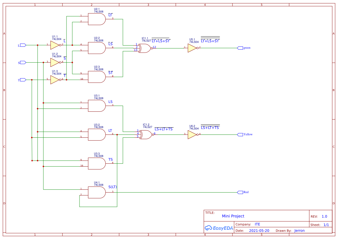 Mini project - EasyEDA open source hardware lab